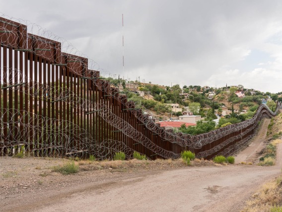 fence on the U.S.-Mexico border